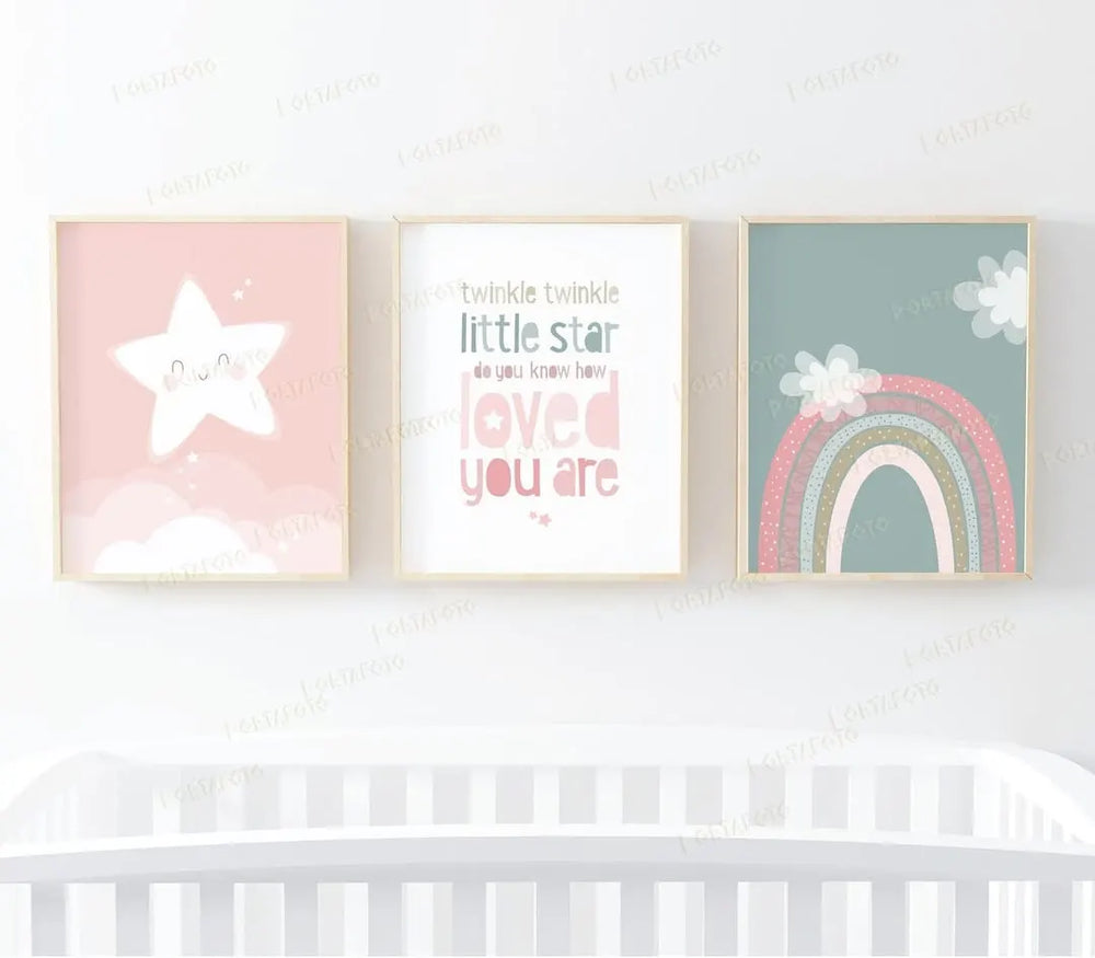 Kids' Wall Art Set — Design 11