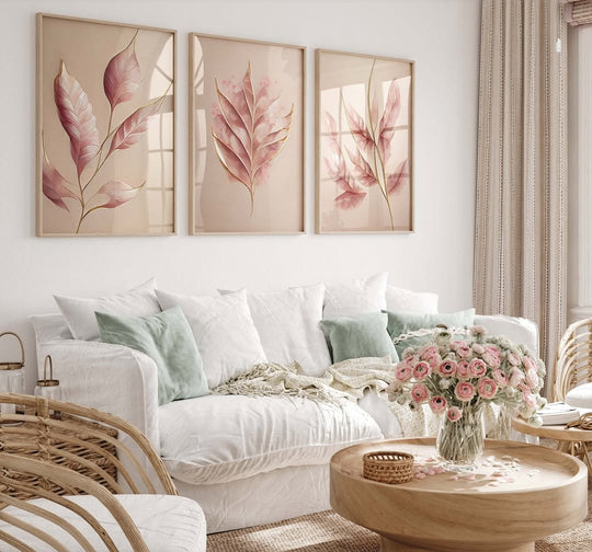 طقم ٣ براويز فنية — تصميم 25 | Portafoto