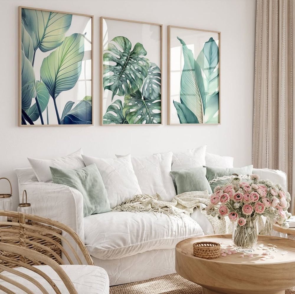 Set of 3 Framed Prints — Design 30