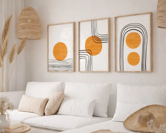 طقم ٣ براويز فنية — تصميم 112 | Portafoto