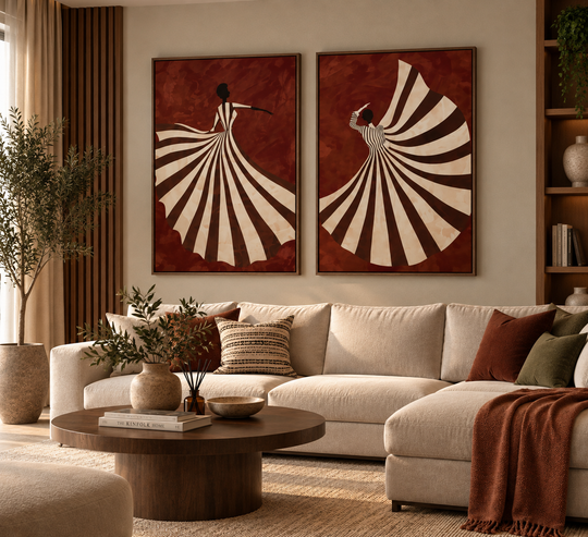 لوحة كانفاس بإطار — تصميم ٢٢